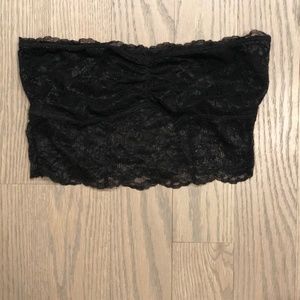 Bralette Bandeau Lace Strapless, American Eagle